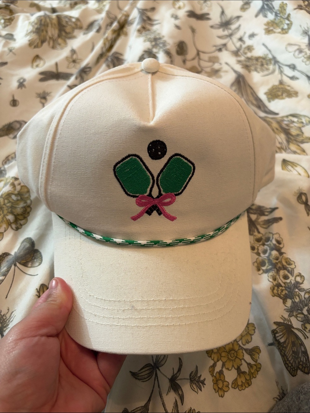 NWT David and young Cream pickleball hat